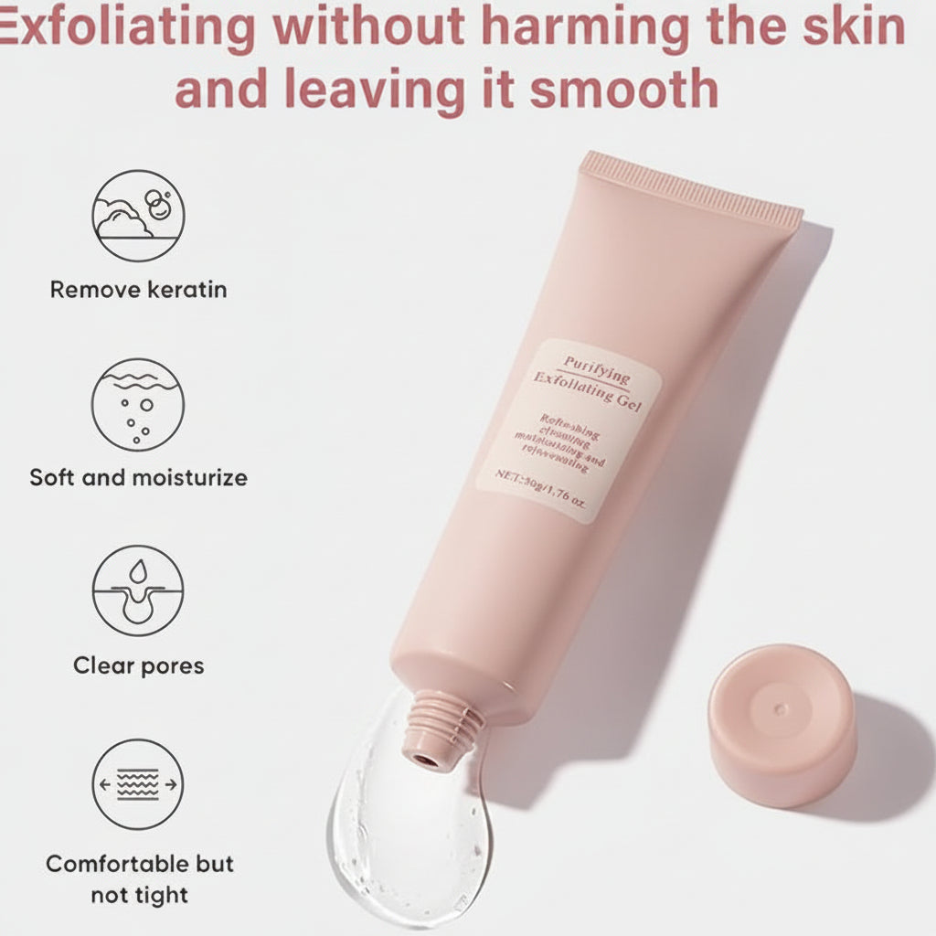 Gel exfoliante purificante 50 g para rostro y cuerpo