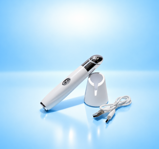 Masajeador de ojos y labio electrico con vibracion